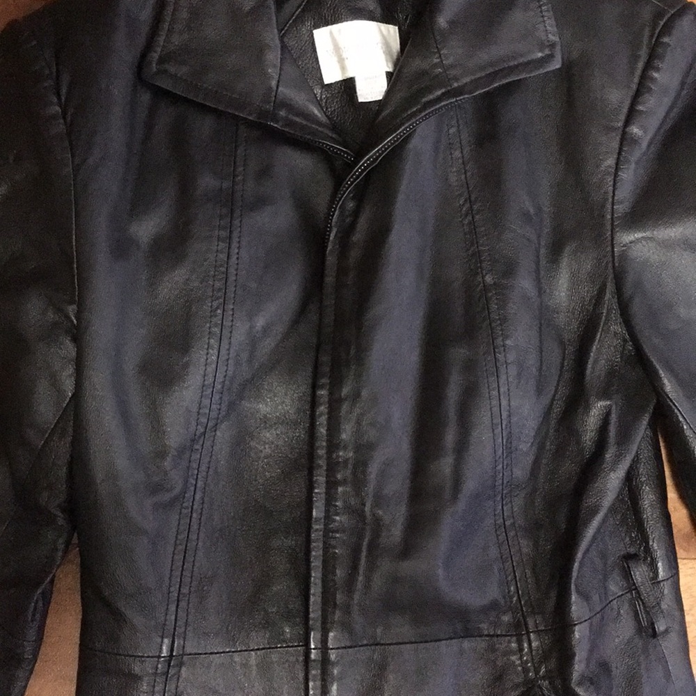 Leather jacket